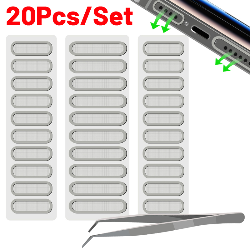Dust Removal Sticker - 20/1Pcs Universal Handy Lautsprecher Staubdicht Net