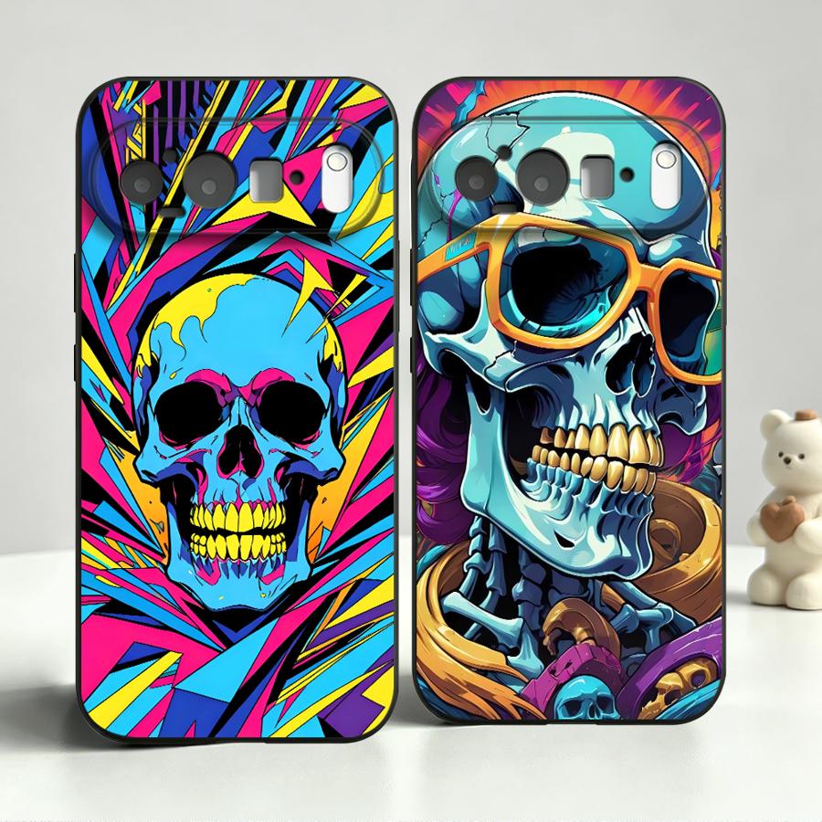 Neon Pop Art Totenkopf-Hülle f – Google Pixel 9 Pro Bewertung und Preis