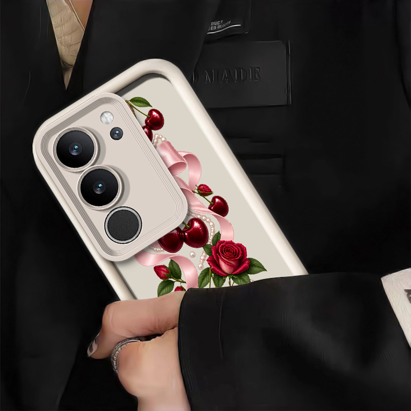 Handyhülle mit Cartoon-Kirsch- – Vivo X200 Bewertung und Preis