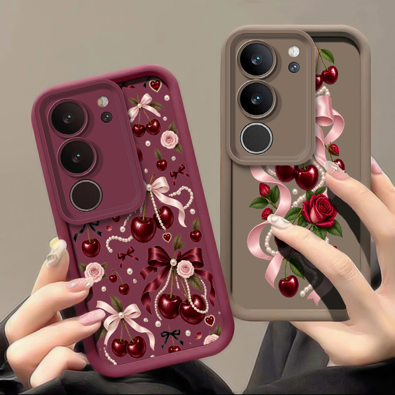 Handyhülle mit Cartoon-Kirsch- – Vivo X200 Bewertung und Preis