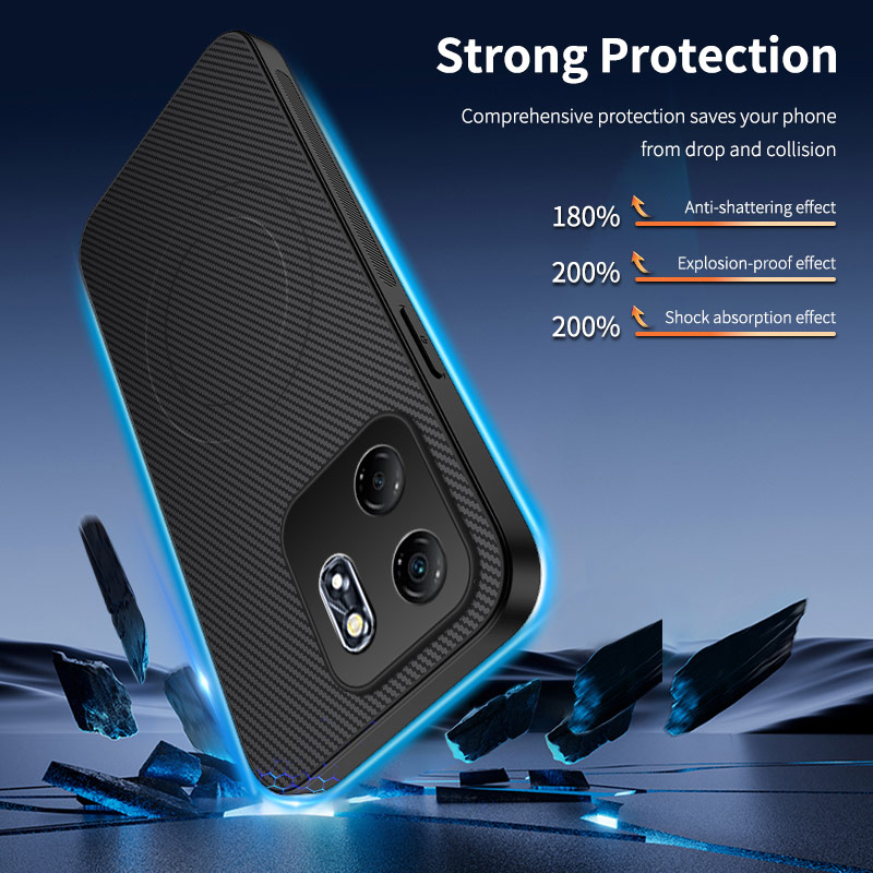 Harte PC+Carbonfaser-Textur fü – Xiaomi Redmi Note 13 Bewertung und Preis