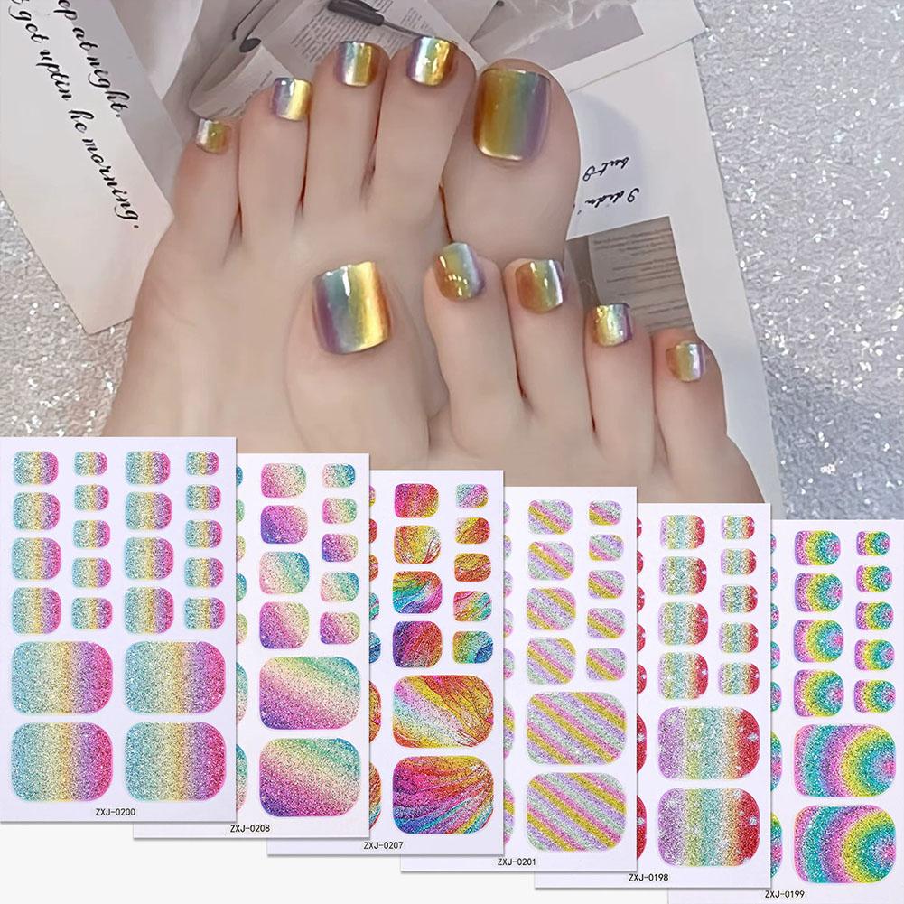 Regenbogen-Glitzer Selbstklebe – Full Cover Adhesive Bewertung und Preis